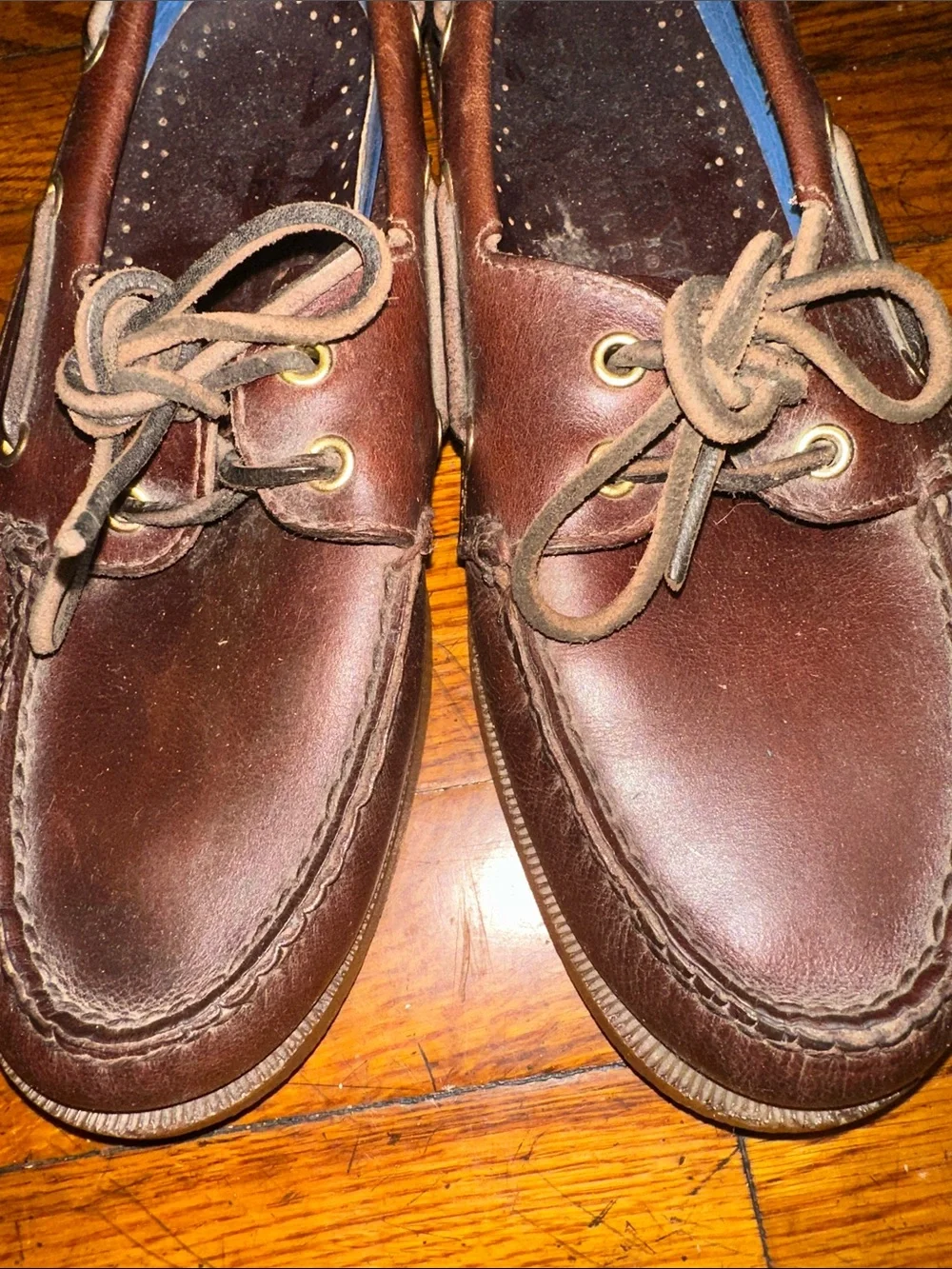 Sperry Brown Leather Men’s Boat Shoes